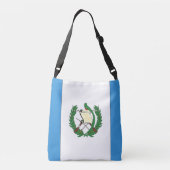 Guatemalteekse vlag crossbody tas (Achterkant)