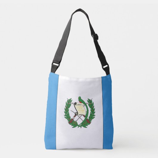 Guatemalteekse vlag crossbody tas (Voorkant)