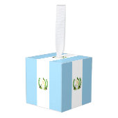 Guatemalteekse vlag decoratie (Voorkant hoekig)
