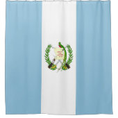 Guatemalteekse vlag douchegordijn (Voorkant)