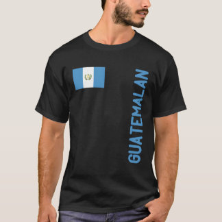 Guatemalteekse vlag en Guatemala roet T-shirt