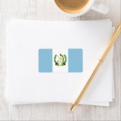 Guatemalteekse vlag etiket (Insitu)