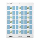 Guatemalteekse vlag etiket (Full Sheet)