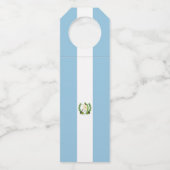 Guatemalteekse vlag flessenhanger (Voorkant)