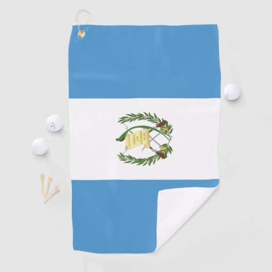Guatemalteekse vlag  golfhanddoek (Insitu)