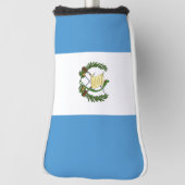 Guatemalteekse vlag golfheadcover (Draai 90)