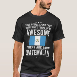 Guatemalteekse vlag Guatemala werpt Guatemalteekse T-shirt