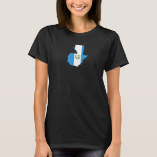 Guatemalteekse vlag Kaart Guatemala Chapin Camiset T-shirt