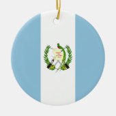 Guatemalteekse vlag keramisch ornament (Voorkant)