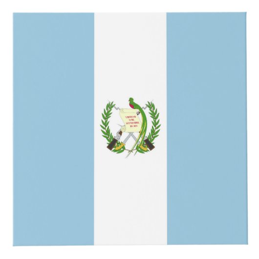 Guatemalteekse vlag kubus (Voorkant)