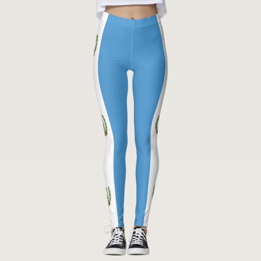 Guatemalteekse vlag leggings (Voorkant)