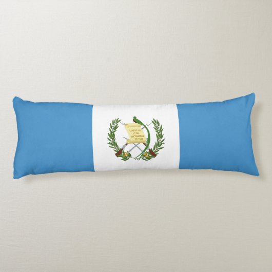 Guatemalteekse vlag lichaamskussen (Achterkant)