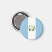 Guatemalteekse vlag magneet (Voorkant / Achterkant)