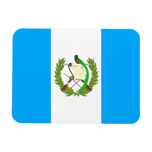 Guatemalteekse vlag magneet (Horizontaal)
