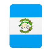 Guatemalteekse vlag magneet (Verticaal)