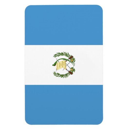 Guatemalteekse vlag magneet (Verticaal)