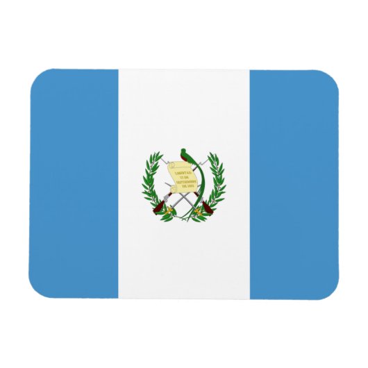 Guatemalteekse vlag magneet (Horizontaal)