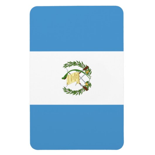 Guatemalteekse vlag magneet (Verticaal)