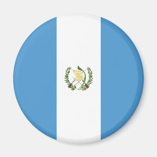 Guatemalteekse vlag magneet (Voorkant)