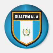 Guatemalteekse vlag magneet (Voorkant)