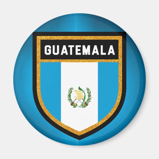 Guatemalteekse vlag magneet (Voorkant)