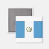 Guatemalteekse vlag magneet (Voorkant / Achterkant)