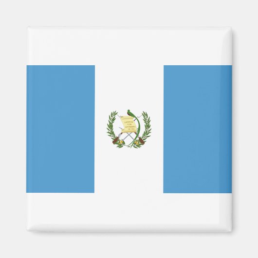 Guatemalteekse vlag magneet (Voorkant)