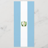 Guatemalteekse vlag menu (Achterkant)