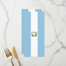 Guatemalteekse vlag menu