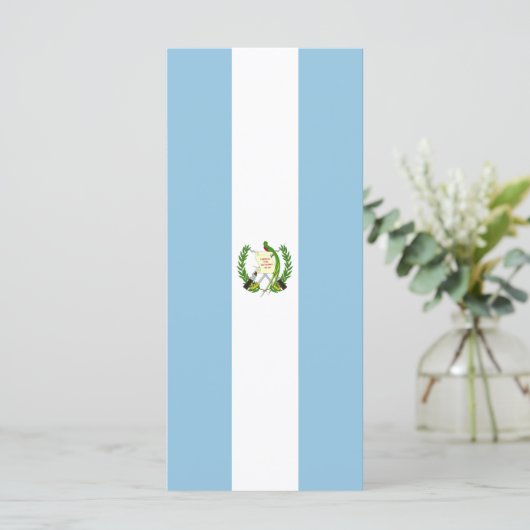 Guatemalteekse vlag menu (Staand voorkant)