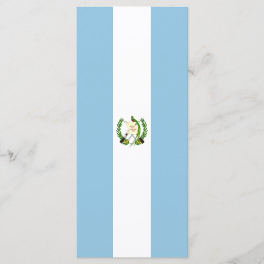 Guatemalteekse vlag menu (Voorkant)