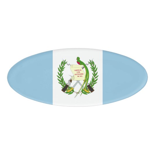 Guatemalteekse vlag naambadge (Voorkant)