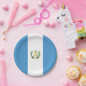 Guatemalteekse vlag papieren bordje (Feest)