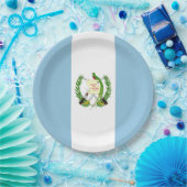 Guatemalteekse vlag papieren bordje (Feest)