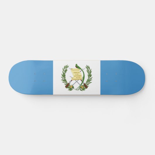 Guatemalteekse vlag persoonlijk skateboard (Horizontaal)