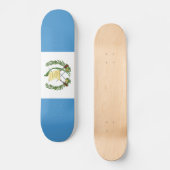 Guatemalteekse vlag persoonlijk skateboard (Voorkant)