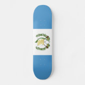 Guatemalteekse vlag persoonlijk skateboard (Voorkant)