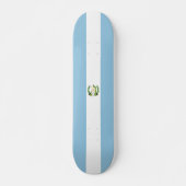 Guatemalteekse vlag persoonlijk skateboard (Voorkant)