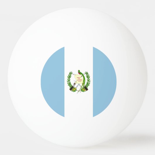 Guatemalteekse vlag pingpongbal (Voorkant)