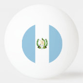 Guatemalteekse vlag pingpongbal (Achterkant)