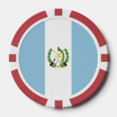 Guatemalteekse vlag poker chips (Voorkant)