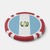 Guatemalteekse vlag poker chips (Enkel)
