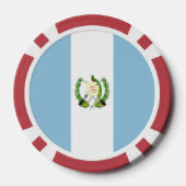 Guatemalteekse vlag poker chips (Achterkant)