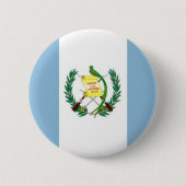 Guatemalteekse vlag ronde button 5,7 cm (Voorkant)