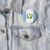 Guatemalteekse vlag ronde button 5,7 cm (In situ)
