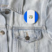 Guatemalteekse vlag ronde button 5,7 cm (In situ)