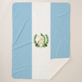 Guatemalteekse vlag sherpa deken (Voorkant)