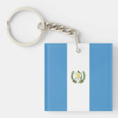Guatemalteekse vlag sleutelhanger (Voorkant)