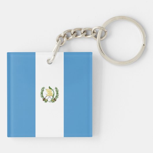 Guatemalteekse vlag sleutelhanger (Achterkant)