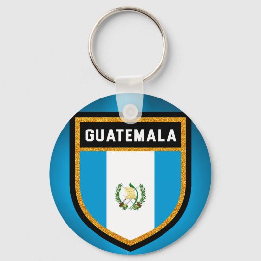 Guatemalteekse vlag sleutelhanger (Voorkant)